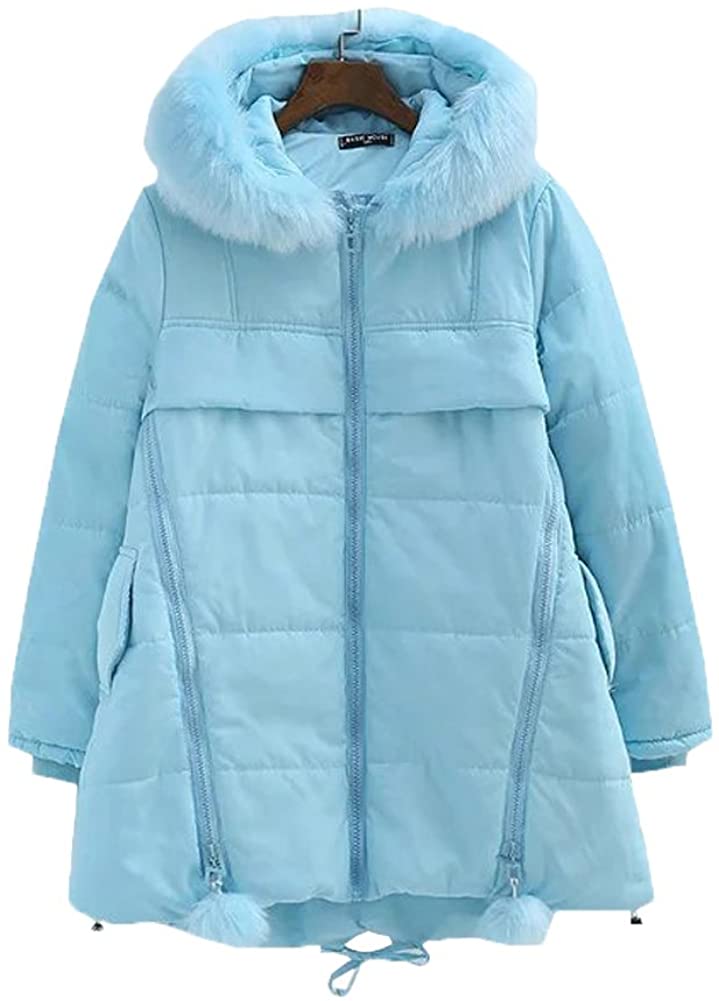 Hood Thickened Down Jacket | Walmart 