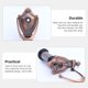 thumbnail image 4 of Stylish Vintage Door Knocker with Camera Polished and Elegant Red Bronze, 4 of 10