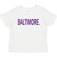 thumbnail image 3 of Inktastic Baltimore in Purple Text Boys or Girls Baby T-Shirt, 3 of 5