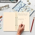 thumbnail image 4 of FORMRS 1-Subject Spiral Notebook 8" x 5" College Ruled 60 Refillable Sheet A5 Hard Cover, 2 Pack, Light Blue Mountain, 4 of 7