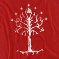 thumbnail image 2 of Lord of The Rings Tree of Gondor Women's T Shirt, Red, Small, 2 of 6