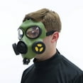 thumbnail image 3 of Gas Mask for Adults, Unisex,Halloween Costume Accessory for Adults, by Way to Celebrate, 3 of 7