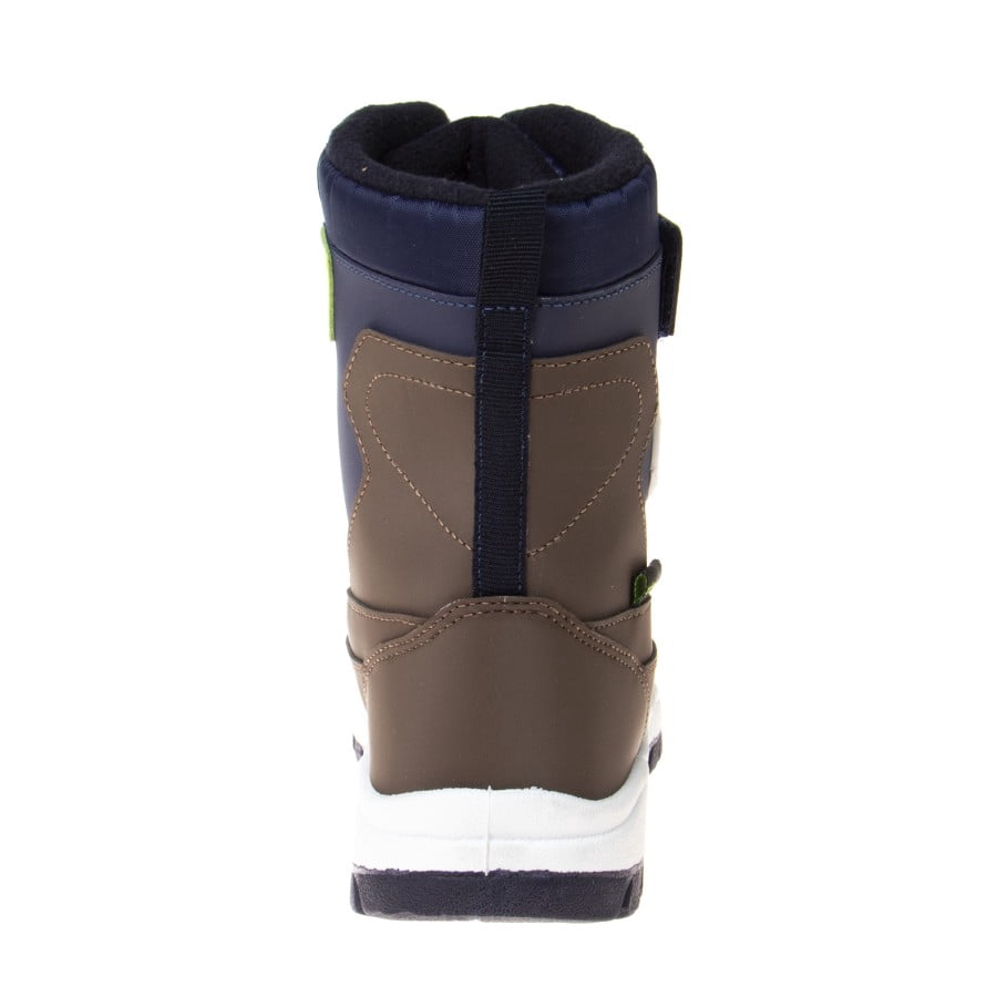 Avalanche Toddler Boys' Synthetic Snow Boots with Bungee Cord and Hook & Loop Closure