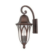 Designers Fountain 20631-BAC Berkshire Outdoor Wall Light In Burnished Antique Copper