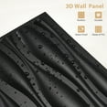 thumbnail image 4 of FLOLEOPA 30 Pack 3D Wall Panel, PVC Textured Wall Panels for Interior Wall Décor, 11.8 x11.8 Inch Cover 29.Sq.Ft, 4 of 7