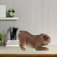 thumbnail image 3 of Juguete de simulación de bulldog para niños, regalo para fiesta en casa, modelo de perro, decoración (127‑878), 3 of 8