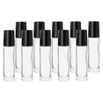 thumbnail image 3 of 10 piezas 10 ml interior de rodillo fino de desodorante natural perfumes envases cosméticos Mini portátil - claro Yinane enrollar botellas, 3 of 6