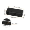 thumbnail image 2 of Unique Bargains 6pack Watch Strap Loop Fastener Rings 20mm Rubber Watch Holder Keeper Black, 2 of 6