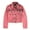 Pink - applevally, variant on Articles of Society Womens Vegas Jean Jacket, Pink, Small