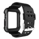 thumbnail image 5 of Correa para Apple Watch con estuche, funda protectora suave antigolpes de 42 mm con brazalete de silicona. Negro, 5 of 9