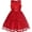 Date Red, variant on Flower Girl Dress Black Wedding Party Bridesmaid Dress 5 Years
