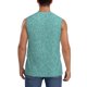 thumbnail image 4 of Fotbe Teal Green Glitter Men's Camiseta sin Mangas Estampada para Hombres, Playera Casual para Gimnasio, Entrenamiento, Playa-XX-Large, 4 of 7