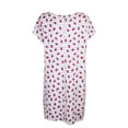 thumbnail image 2 of Maison Jules Printed T-Shirt Dress  White XXL, 2 of 3