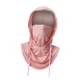 thumbnail image 3 of Protección solar para la cara, gorro portátil para ciclismo, mascarilla y bufanda. Rosa, 3 of 9