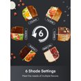 thumbnail image 5 of 4 Slice Smart Toaster, LCD and Touchscreen, 6 Bread Types & Shade Settings, Retractable Warming Rack, Cancel/Defrost/Reheat Functions, 1400W, 5 of 9