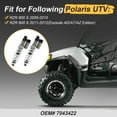 thumbnail image 2 of M MATI 7043422 Front Left Right Air Shocks Absorbers for Polaris UTV RZR 800 S 2009-2012, 2 of 13