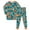 Green, variant on NOEGOEU Boys Girls Halloween Pajamas Kids Soft Cute Pattern Long Sleeve Sleepwear Set (Green,2-3 Years)