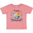 thumbnail image 3 of Inktastic Happy Hanukkah Dreidel and Laurels Boys or Girls Baby T-Shirt, 3 of 5