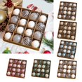 thumbnail image 4 of 16Pcs Christmas Ball Ornaments 6 cm Christmas Tree Hanging Ornaments for Wreath Garland Celebration Window Yard Anniversary, 4 of 5