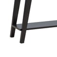 thumbnail image 3 of Lue 47 Inch Wood Console Sofa Table, 1 Drawer, Bottom Shelf, Black, 3 of 5