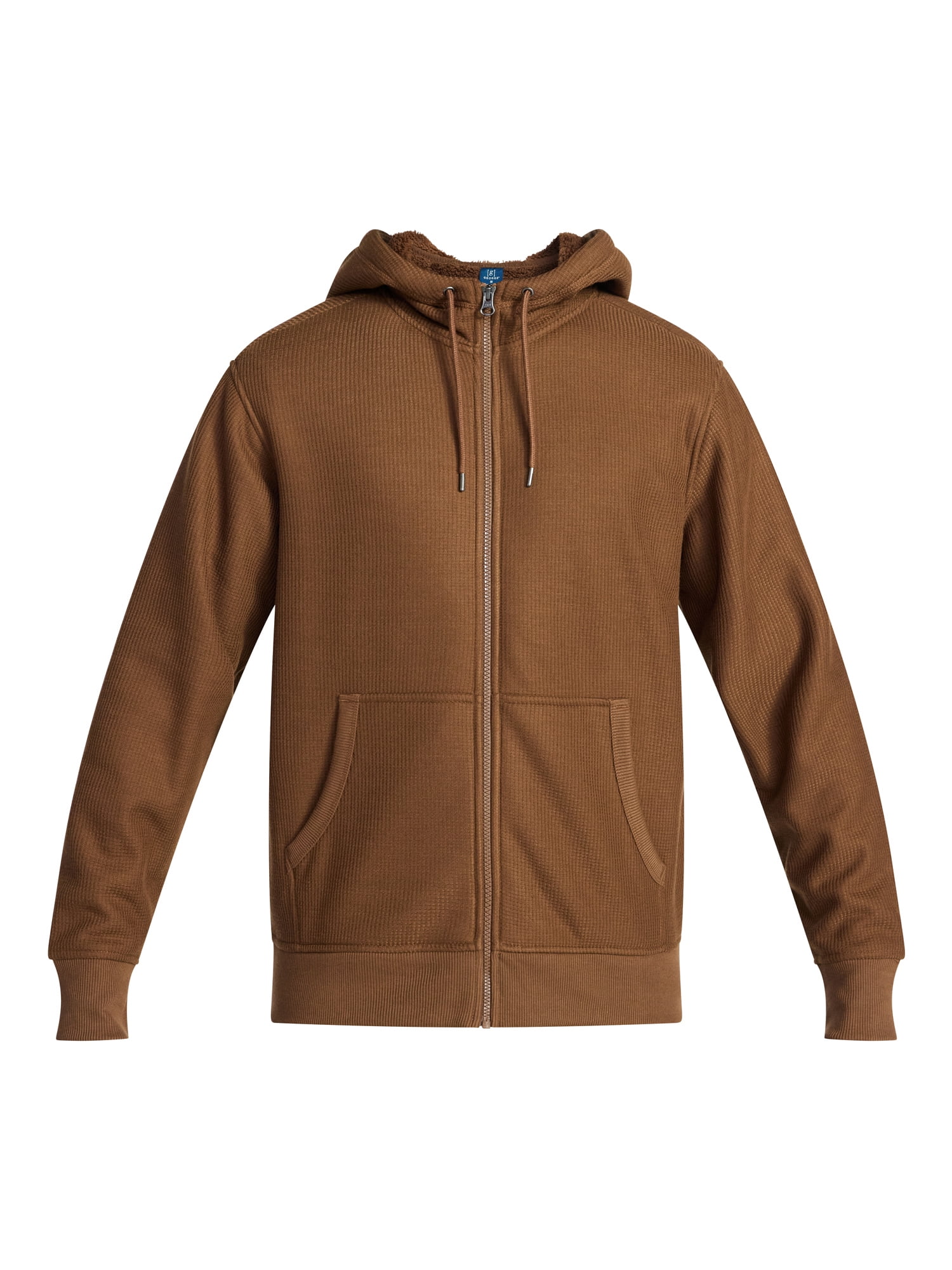 George Men's Thermal Hoodie, Sizes S-3XL
