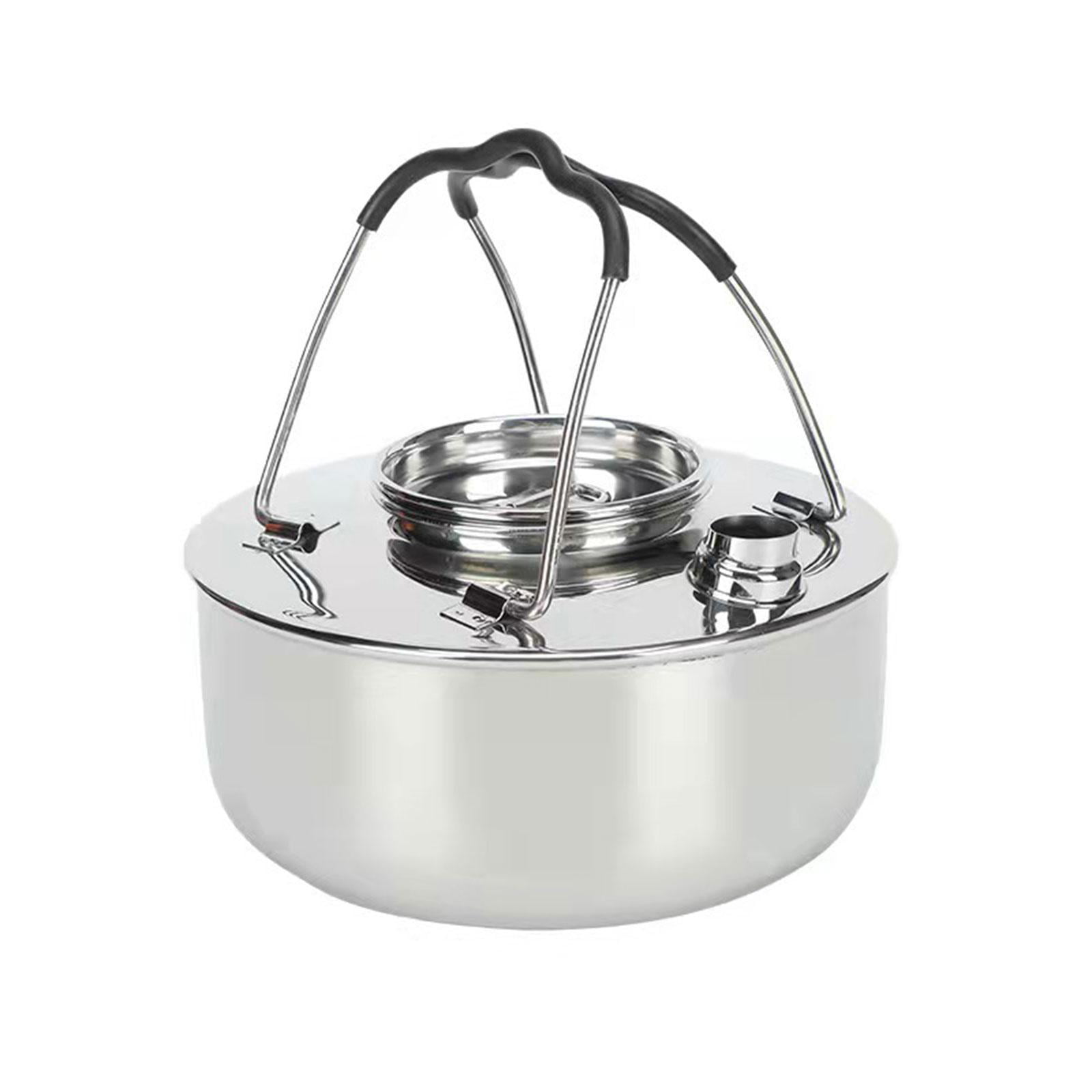 Outdoor Camping Kettle Lightweight Works with Campfires 1.5-Liter -  ShopiPersia