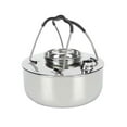 thumbnail image 2 of DOLITY 1.5L Camping Kettle Tea Pot Cookware Coffee Pot Campfire Kettle Water Kettle for, 2 of 9