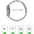 thumbnail image 2 of Brazalete compatible con Apple Watch Armband, 38 mm, 40 mm, 42 mm, 44 mm, Premium-Edelstahl-Metall-Ersatzarmband para Apple Watch SE Series 6, 5, 4 y Series 3, 2, 1 Zhivalor  WXOTTO-CWY-0174, 2 of 5