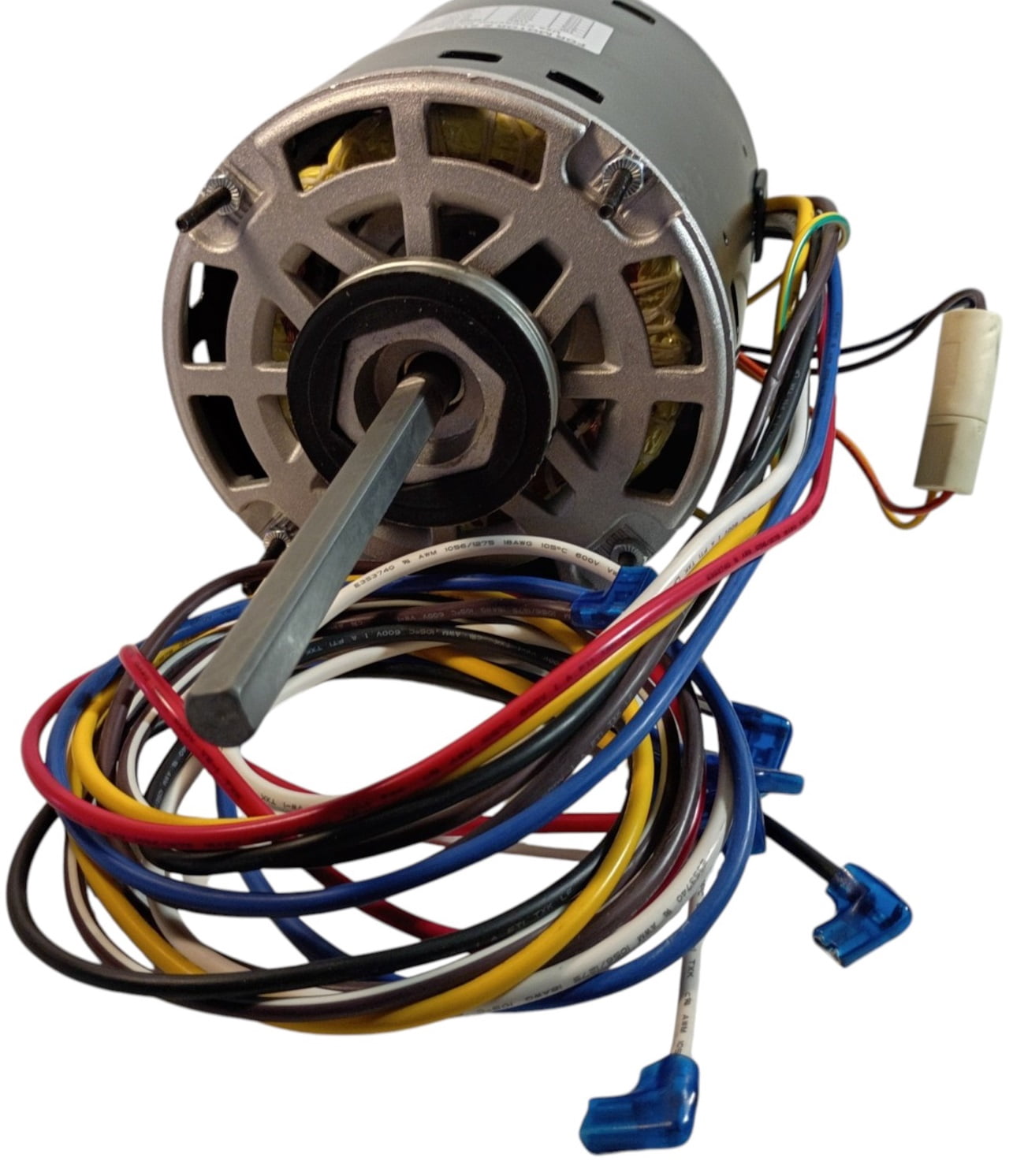5.6" Dia., 3/4–1/5 HP, 115V, 4 Speed, 1075 RPM Direct Drive Blower Motor, 2156