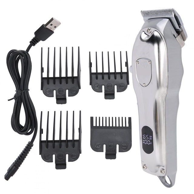 Cortadora de cabello, cortadora de cabello eléctrica para salón de carga USB, cortadora de cabello eléctrica, funcionalidad inteligente