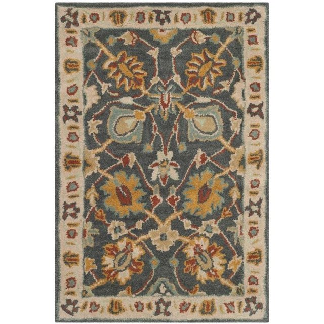 Safavieh Classic Dark Grey Traditional Rug - 2' x 3'