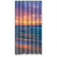 thumbnail image 1 of ABPHQTO Blue Sea Ocean Beach Cortina de ducha Impermeable Cortina de ducha 90x180 cm, 1 of 2