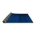 thumbnail image 2 of Ahgly Company Indoor Rectangle Abstract Turquoise Blue Modern Area Rugs, 5' x 8', 2 of 4