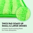 thumbnail image 6 of 18 inch Reusable Mop Pads Microfiber Spray Mop Replacement Heads for Wet/Dry Mops Compatible with Bona Floor Care System (1 Pack), 6 of 9