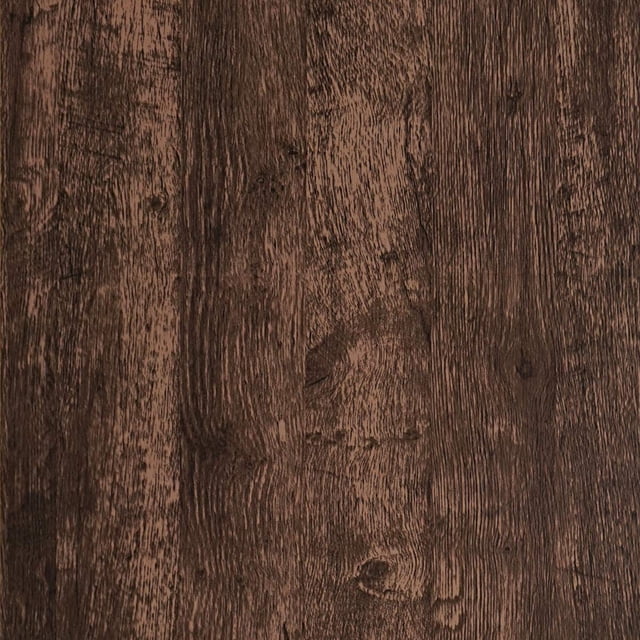 Papel pintado Dimoon, 5 m x 0,45 m, madera despegable y pegada, vinilo marrón