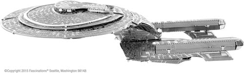 Laser Cut Wooden Starship Enterprise 3D Model/Puzzle Kit 