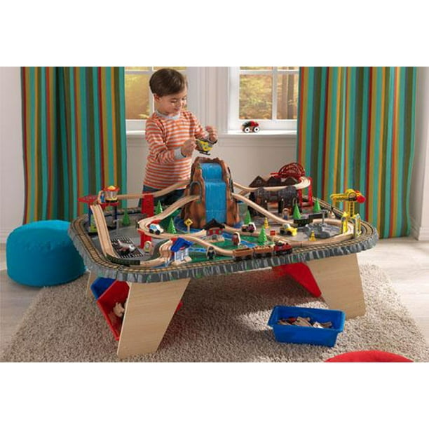 Kidkraft waterfall train set cheap