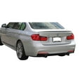 thumbnail image 3 of Ikon Motorsports Compatible with 12-18 F30 Sedan Performance Trunk Spoiler Painted #A83 Matte Glacier Silver, 3 of 3