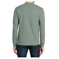 thumbnail image 2 of Mafoose Mens Long Sleeve Essential T-Shirt Stonewashed Green Small, 2 of 6