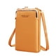 thumbnail image 3 of Bolso bandolera para teléfono Bolso bandolera para teléfono Bolso bandolera para mujer Bolso bandolera pequeño Amarillo, 3 of 9