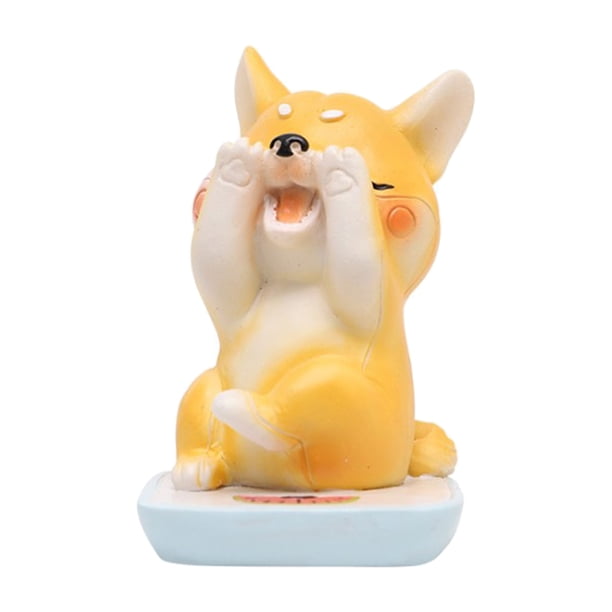 de la estatua de de la historieta F / decoración de en hogar do BLESIY Dibujos animados Shiba Inu