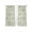 Green, variant on Sage Green Leaves Sheer Curtains 72 Inch Length 2 Panels Set, Vintage Abstract Art Botanical Voile Window Treatment Rod Pocket Curtains Sheers Drapes for Bedroom/Living Room/Kitchen 52"x72"x2