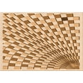 thumbnail image 1 of Ahgly Company Machine Washable Indoor Rectangle Transitional Brown Gold Area Rugs, 2' x 3', 1 of 7