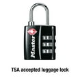 thumbnail image 6 of Master Lock TSA Approved 3 Dial Resettable Combination Luggage Lock, Black, 6 of 7