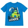 thumbnail image 4 of Teenage Mutant Ninja Turtles Leonardo Michelangelo Raphael Big Boys 4 Pack T-Shirts Blue/Purple/Orange/Gray 14-16, 4 of 5