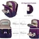 thumbnail image 2 of Mochila LOVEVOOK para portátil de viaje de 15.6 pulgadas con 20 bolsillos para mujer, 2 of 6