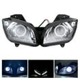 thumbnail image 1 of Head LED Headlight Assembly Bright White Angel Eyes High Low Beam Fit for R15 2012-2016, 1 of 8