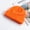 Orange, variant on Herrnalise Winter Hats For Men And Women Woolen Earmuffs Warm Woolen HatDome Flanging Knitted Hat