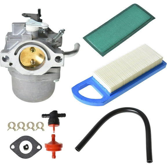 EPOTOOR 590399 796077 Carburetor Replacement for Briggs and Stratton 21A707 21R707 21R777 21A907 21A977 Engine with 794421 698413 Air Filter Kit