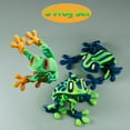 thumbnail image 3 of Aousin 3 Style 3D Printed Magnetic Frog Animals Relaxation Ornaments, Magnetic Attachment on Legs Adhesive to Various Places for Diverse Play, 3 of 10